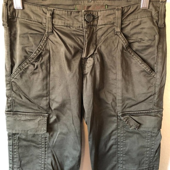 J Brand Houlihan Mid Rise Caledon Cargo Pants 26 - Picture 4 of 10